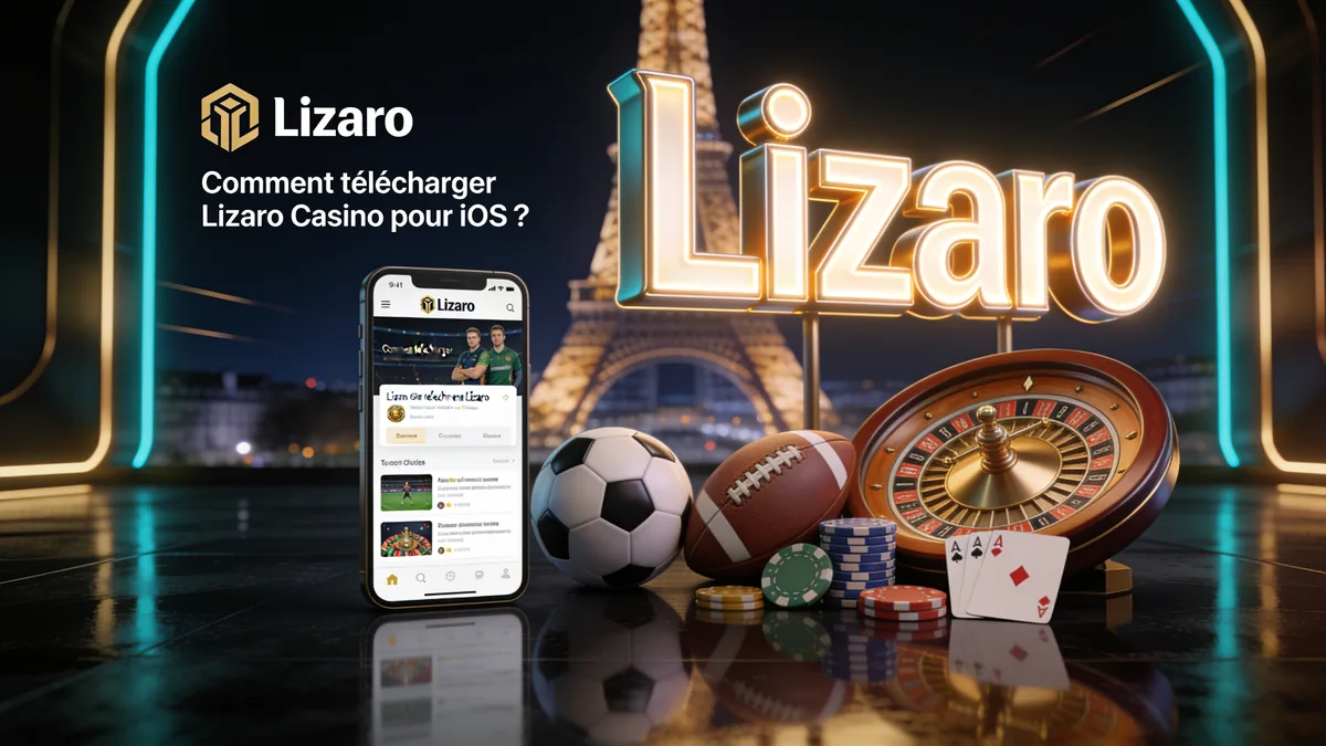 Comment télécharger Lizaro Casino pour iOS ? : guide lizaro casino pour les joueurs en France